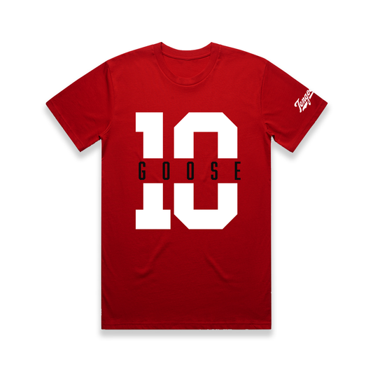 10 Goose Tee - Red