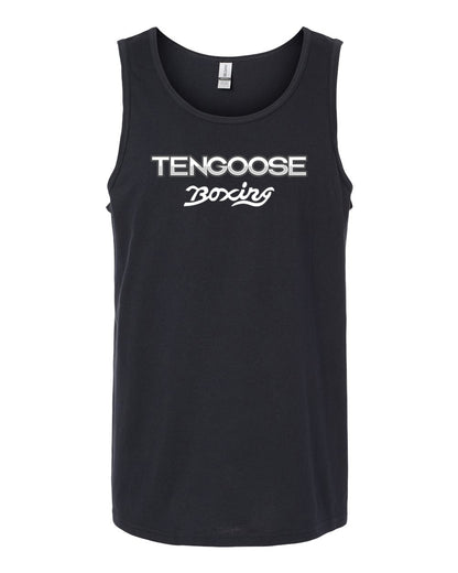 Mens 3-D Tank Black