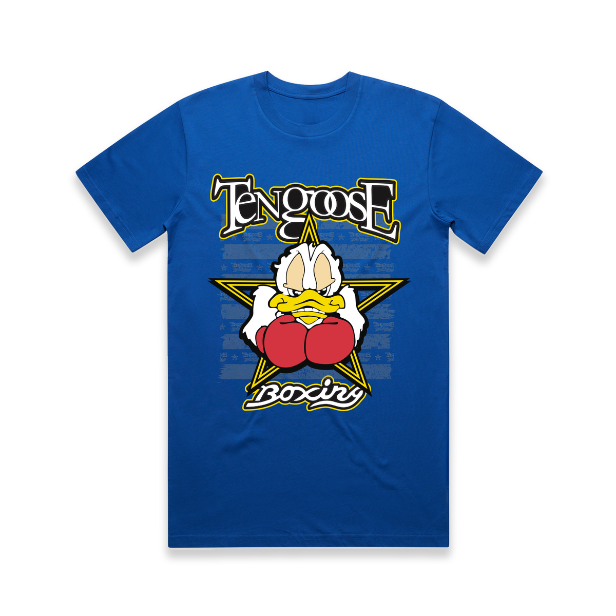 Champions Never Quit Tee - Royal Blue – Tengoose Boxing