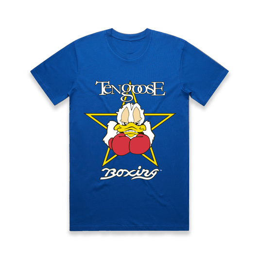 The Original Tengoose Boxing Tee - Royal Blue